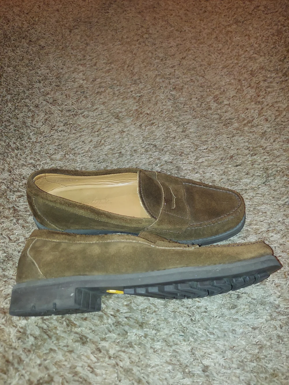 Brooks Brothers MIUSA Suede Penny Loafer